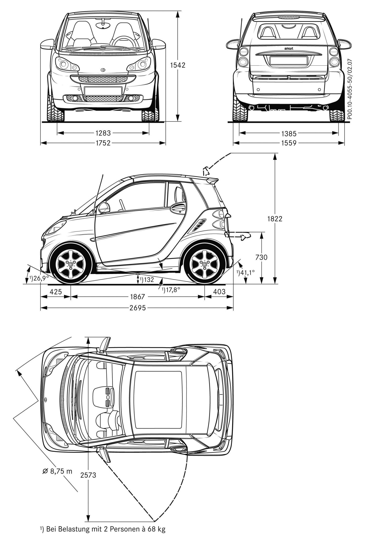 Car Components Diagram With Dimensions