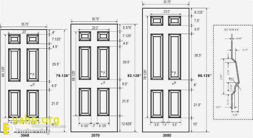 Standard Interior Door Height In Inches Cabinets Matttroy