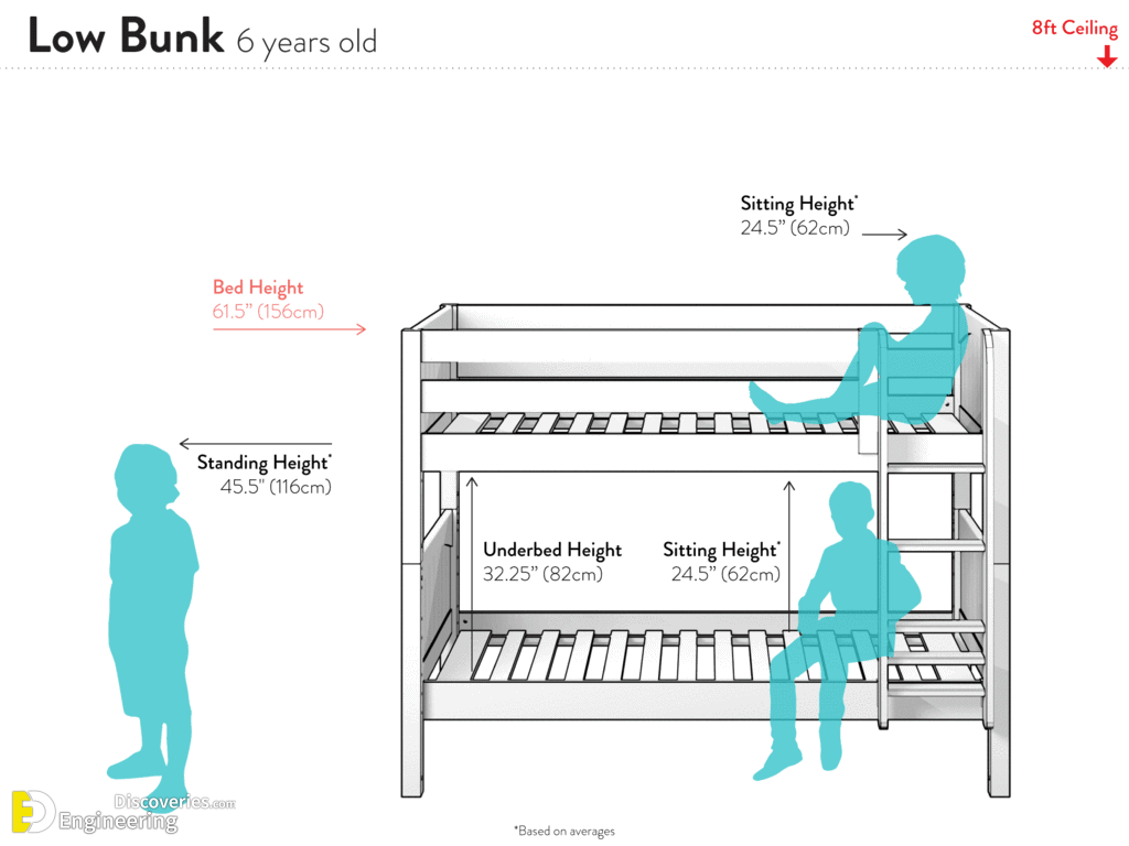 Useful Standard Bunk Bed Dimension Ideas Engineering Discoveries