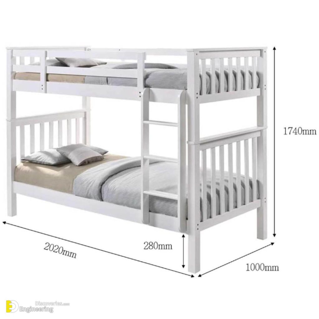 Bunk Bed Standard Dimensions Image To U