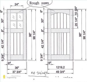 Standard Interior Door Dimensions | Engineering Discoveries