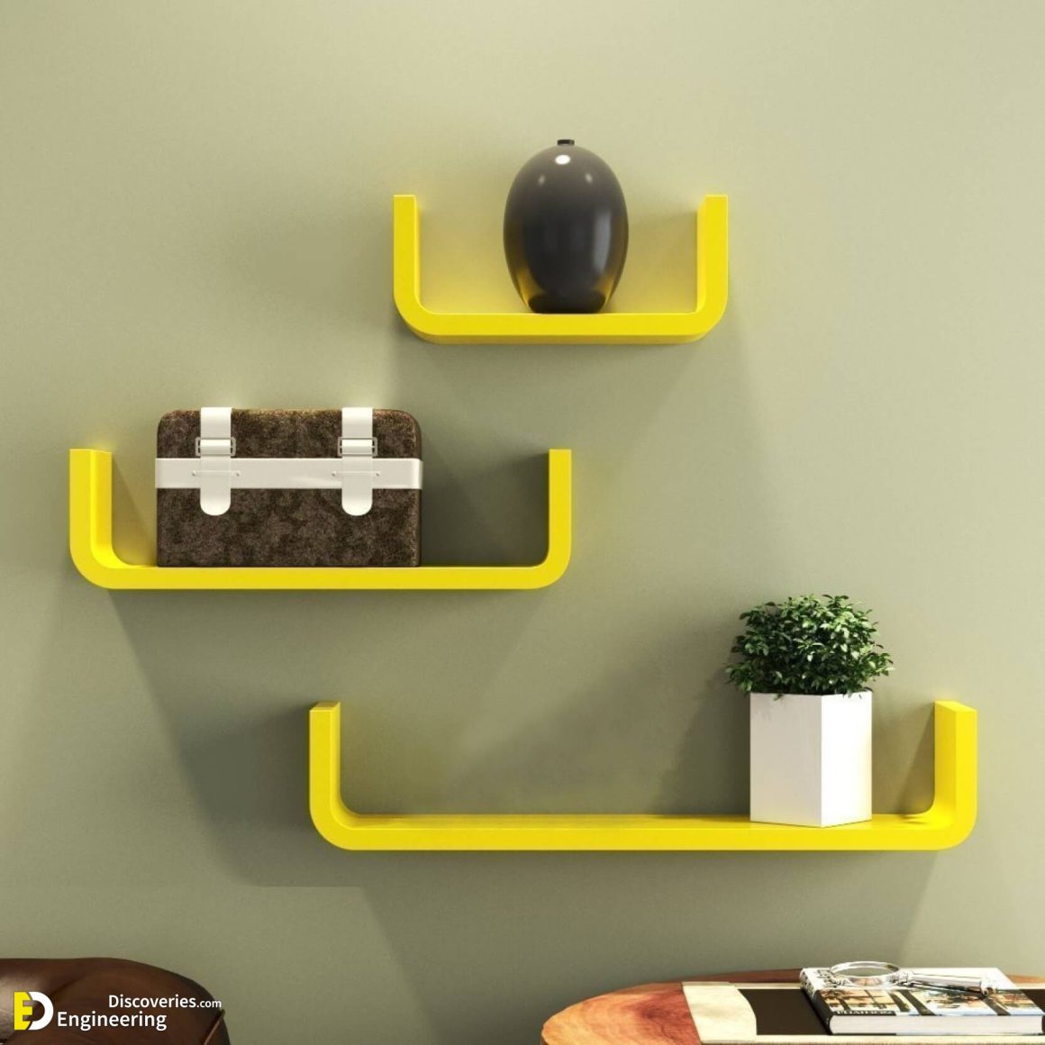 Unique Wall Shelves That Make Living Room Look Beautiful Engineering