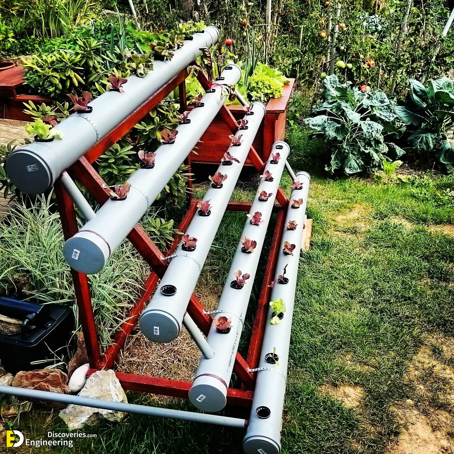 How To Make Home Garden And Fresh Vegetables By PVC Pipe Engineering