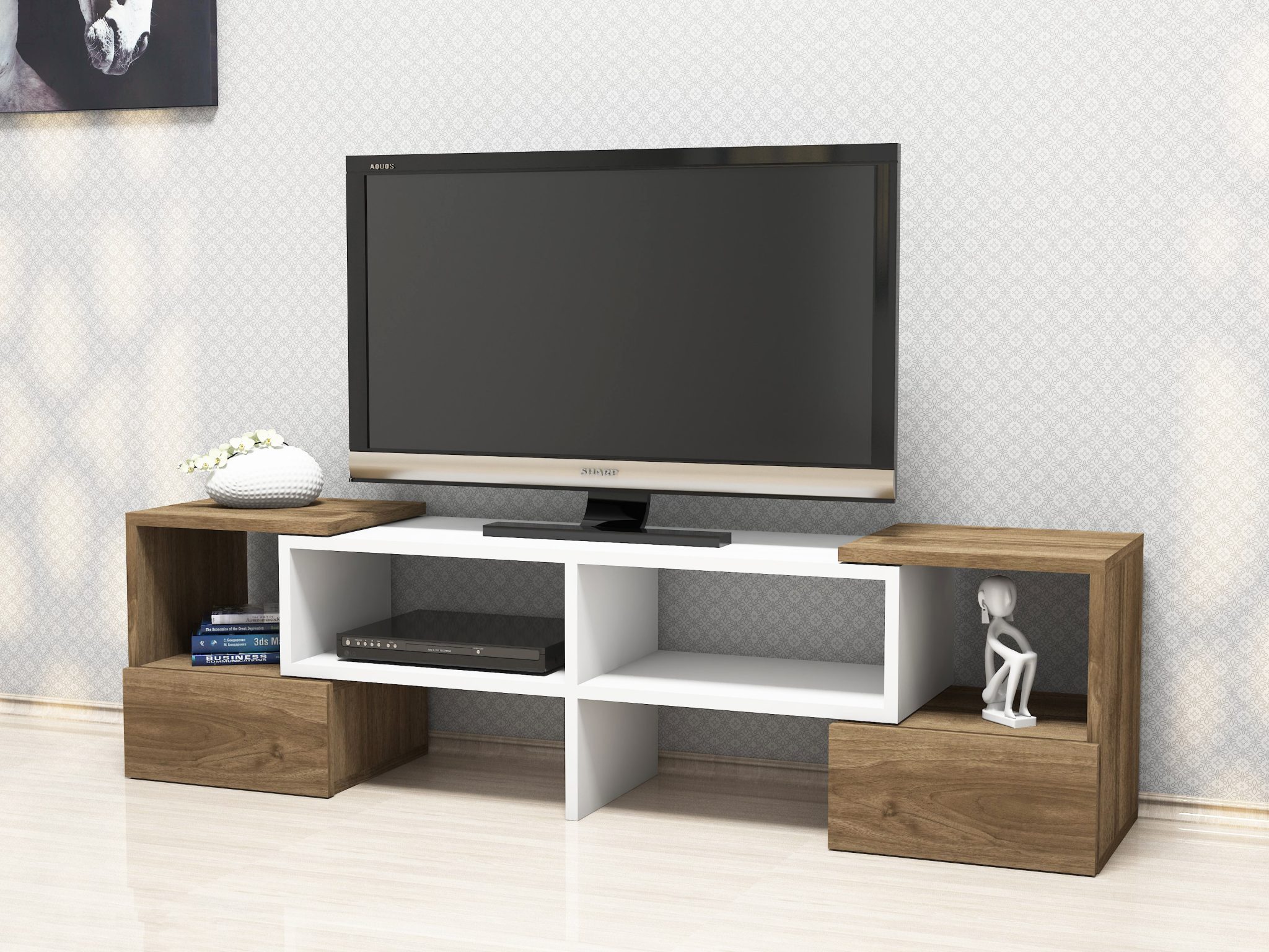 Beautiful Corner TV Stand Ideas - Engineering Discoveries