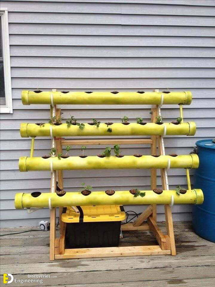 How To Make Home Garden And Fresh Vegetables By PVC Pipe Engineering Discoveries