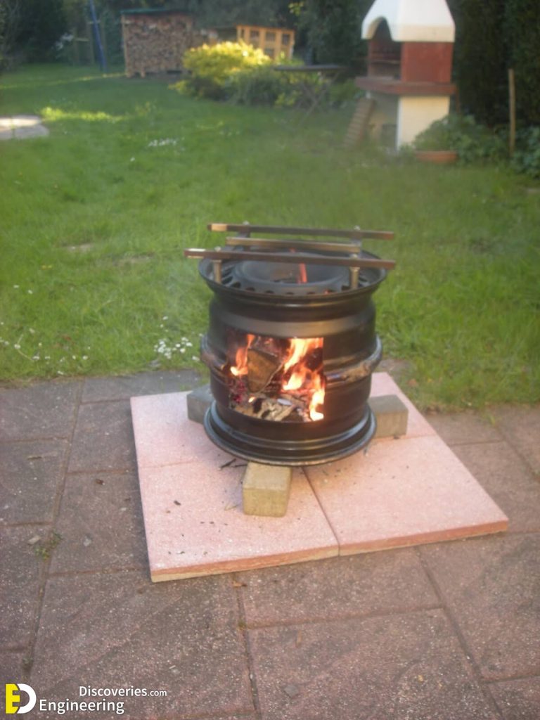Amazing Wheel Rim Fire Pit Design Ideas | Engineering Discoveries