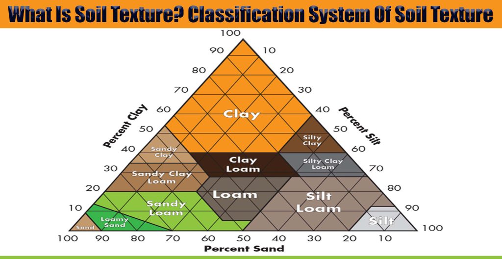 What Is Soil Texture? Classification System Of Soil Texture