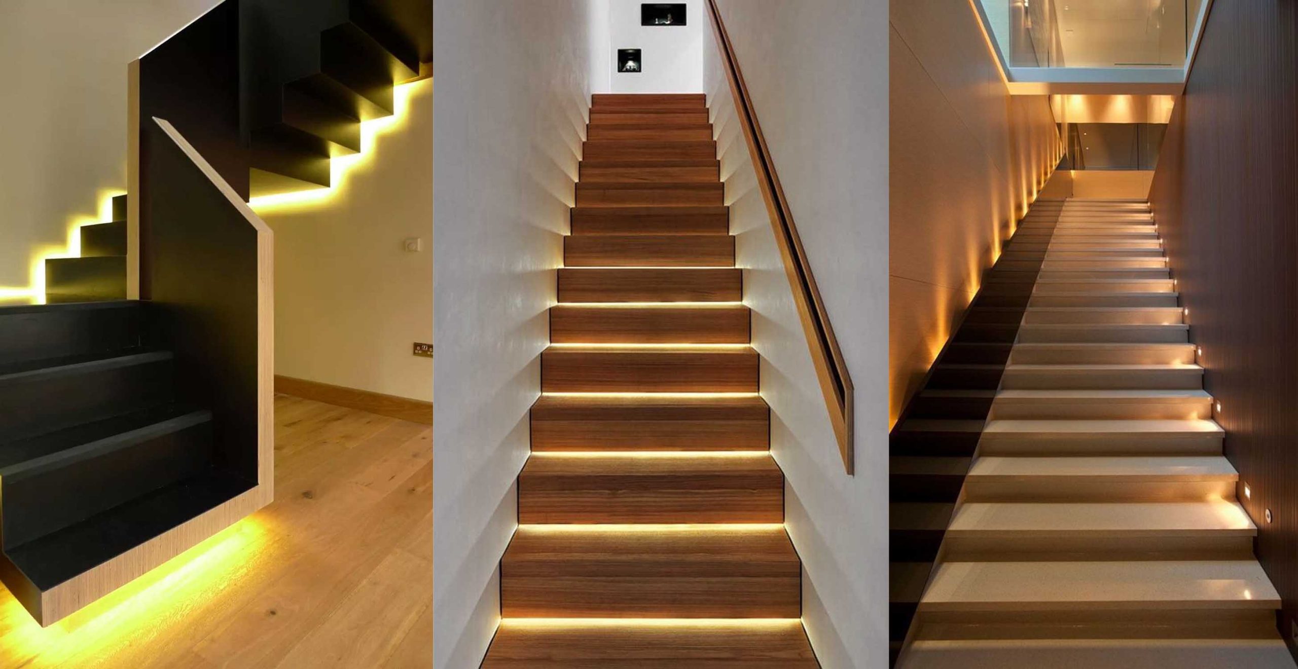 Top of outlet stairs light