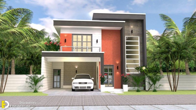 Elegant 10×20-Meter Double-Storey House Plan Details - Engineering ...