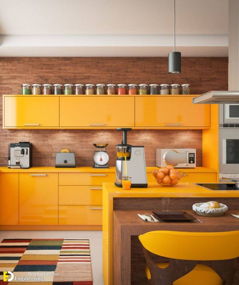 35 Beautiful Yellow Kitchen Ideas | Engineering Discoveries