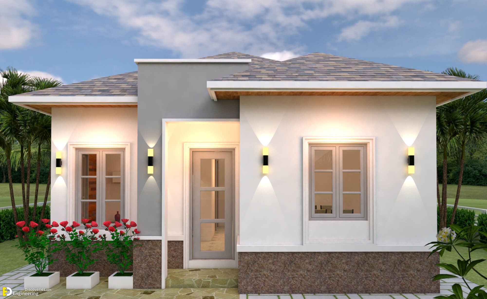 House Plans 7×10 with 3 Bedrooms | Engineering Discoveries