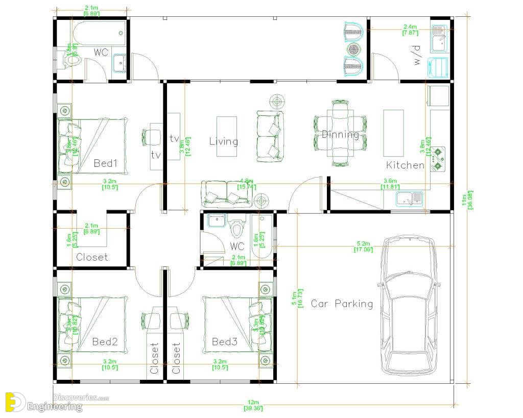 House-Design-3d-12x11-Meter-39x36-Feet-3-Bedrooms-Slap-roof-floor-plan.jpg