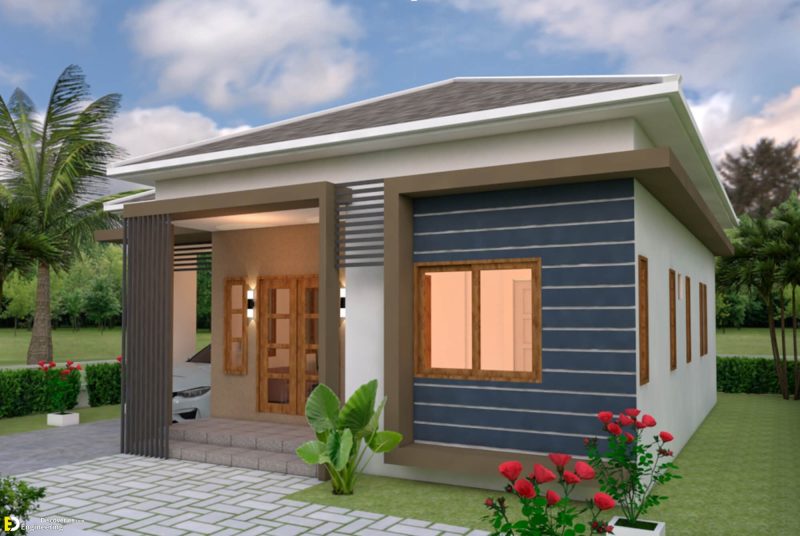 House Plans 10×11 With 3 Bedrooms Roof Tiles | Engineering Discoveries