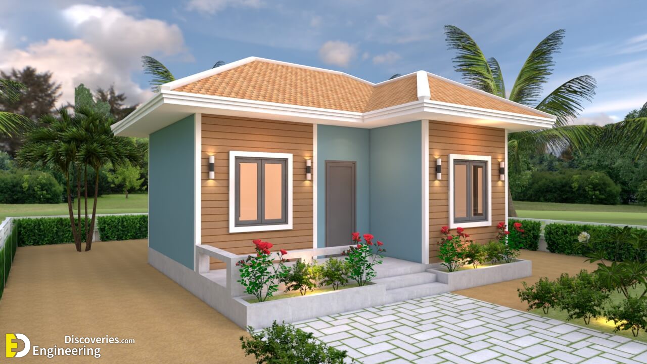 House Plans 7 6 With One Bedroom Hip Roof Engineering Discoveries