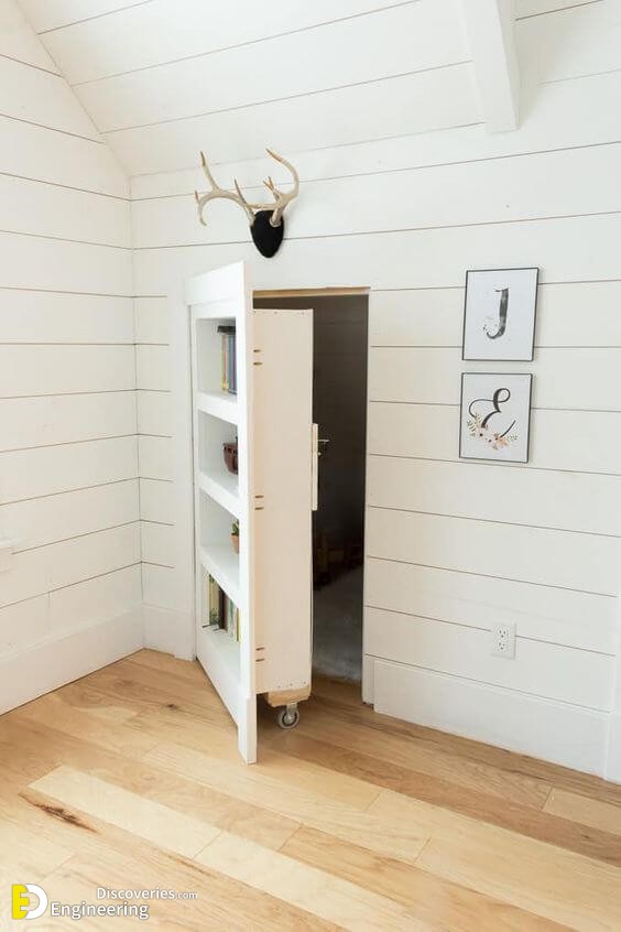 30 Clever Hidden Door Ideas to Make Your Home More Fun Engineering