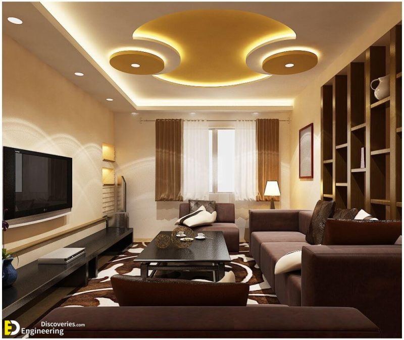 30 Elegant Ceiling Design Ideas For Amazing Home - Engineering Discoveries