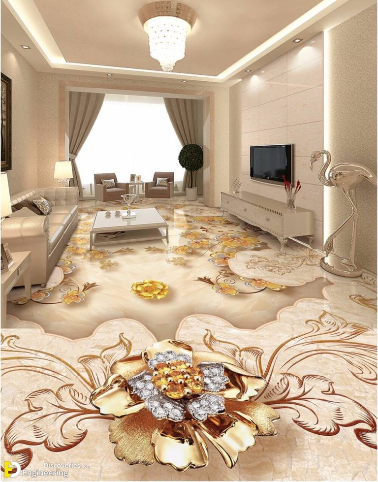 25 Lovely 3D Epoxy Floor For Spectacular Living Room Engineering Discoveries
