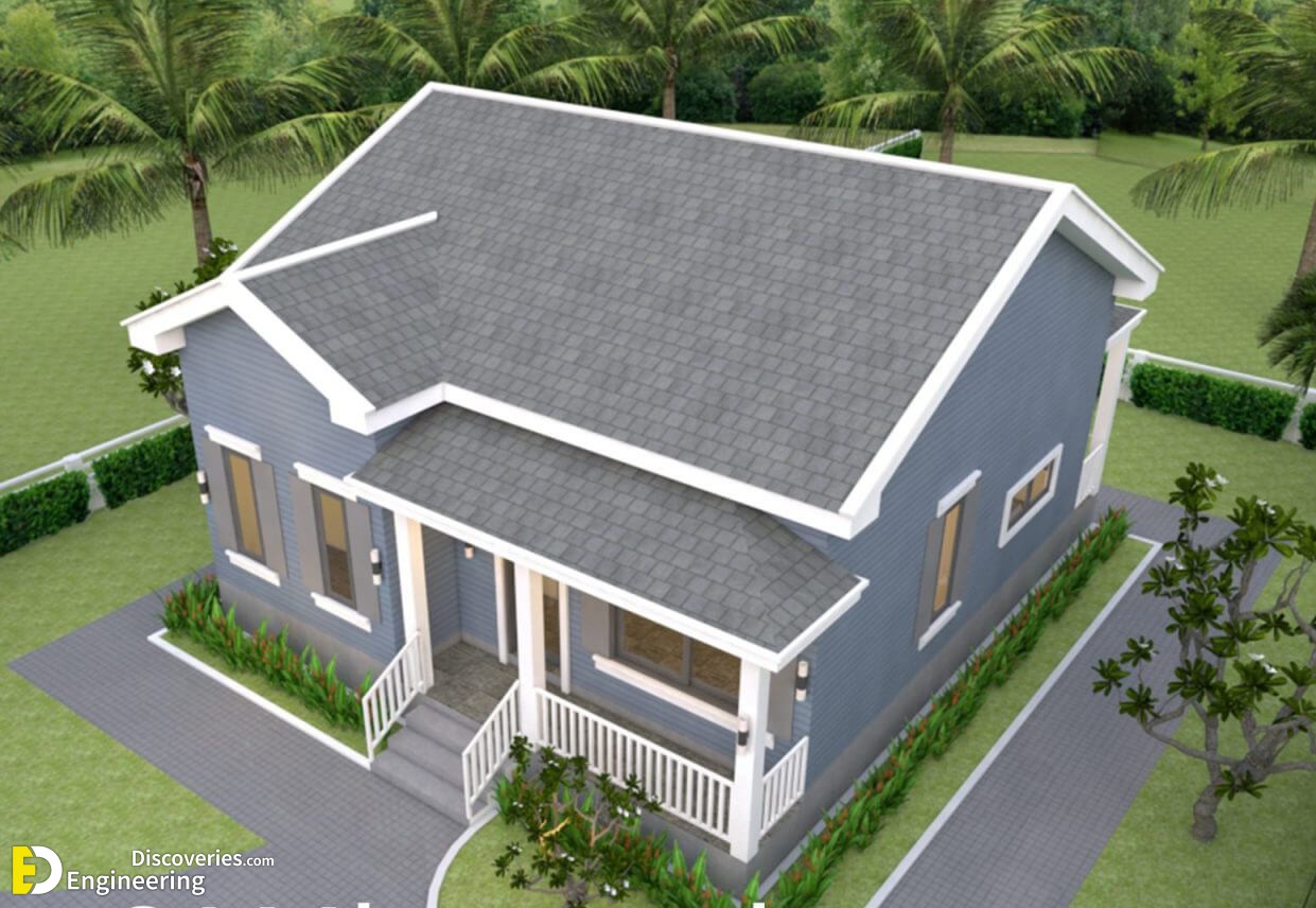 House Plans 99 With 2 Bedrooms Gable Roof Engineering Discoveries