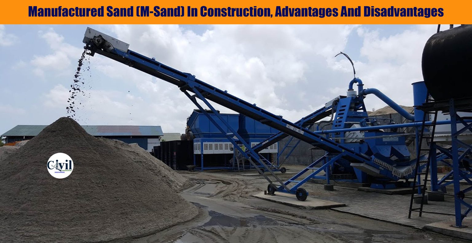 Manufactured Sand (MSand) In Construction, Advantages And