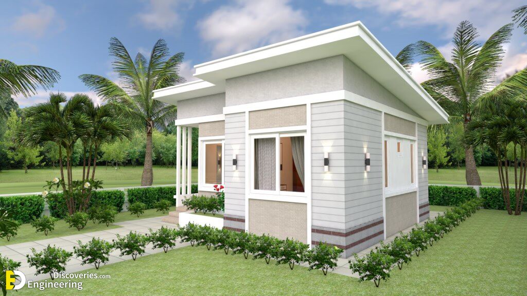 House Design Plans 7×7 With 2 Bedrooms | Engineering Discoveries