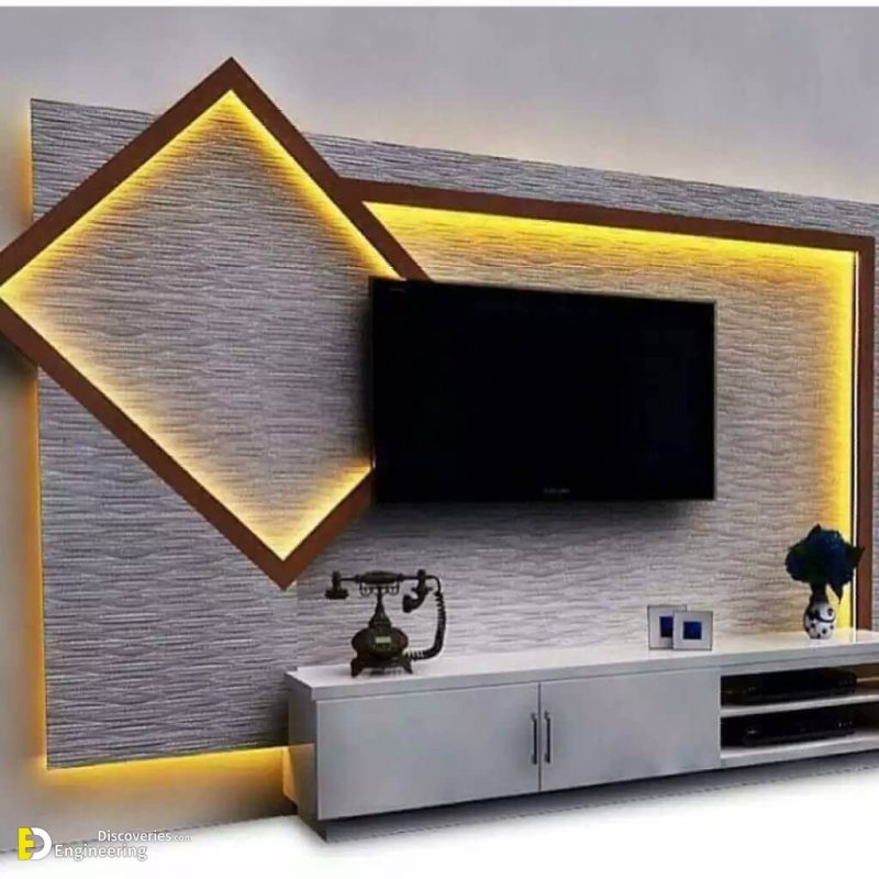 30 Lovely TV Wall Unit Unique Setup Ideas Engineering Discoveries
