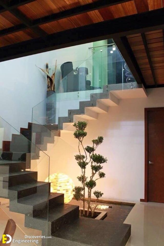 30 Cool Indoor Stair Design Ideas You Must See - Engineering Discoveries
