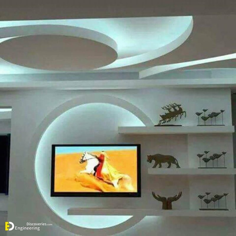 Most Lovely Gypsum Board TV Units That You Will Adore Engineering Discoveries