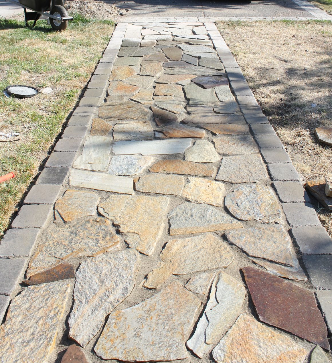 How To Install Flagstone Patio Engineering Discoveries