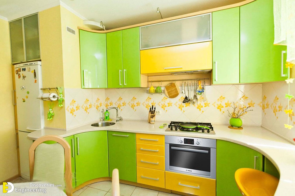 Amazing Colorful Kitchen Design Ideas For Your Home - Engineering ...