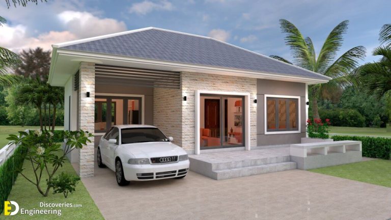 House Design Plans 11×11 With 3 Bedrooms Full Plans | Engineering ...