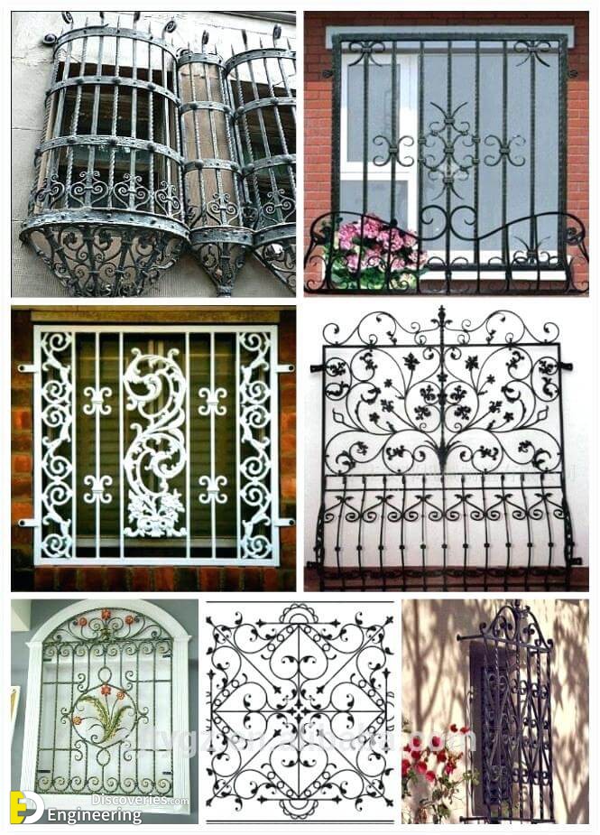 Beautiful Window Grill Design Ideas For Attractive Look - Engineering