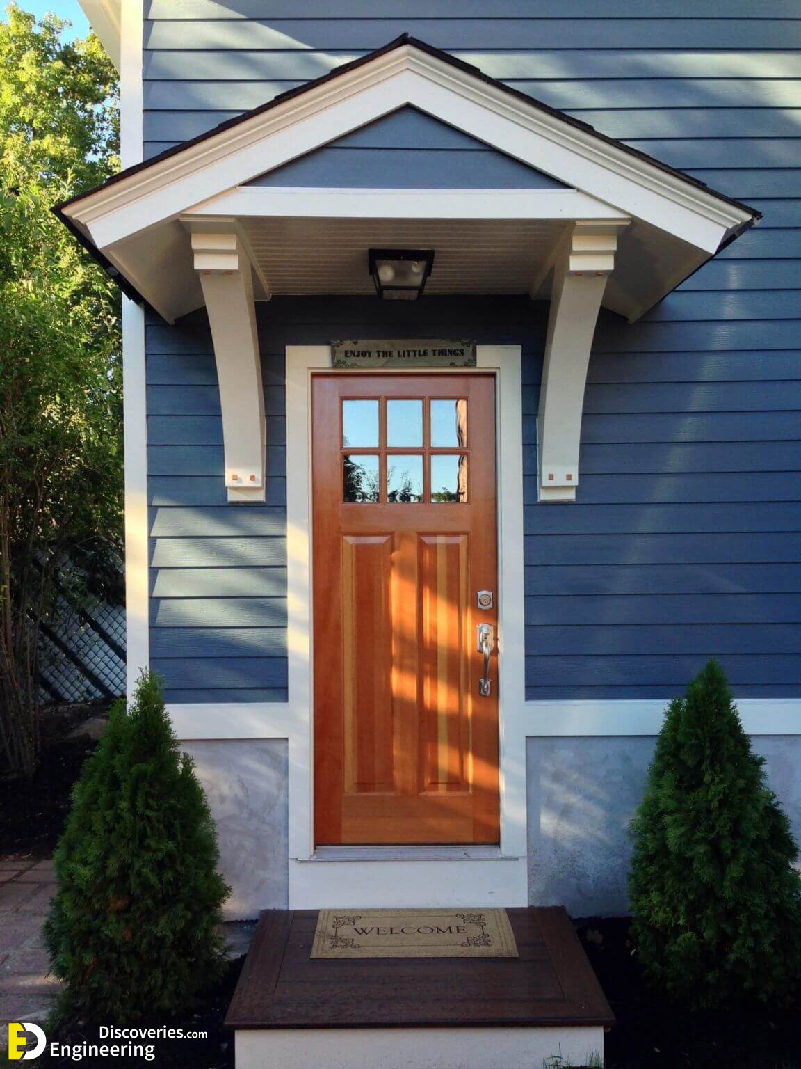Entry Door Overhang Designs