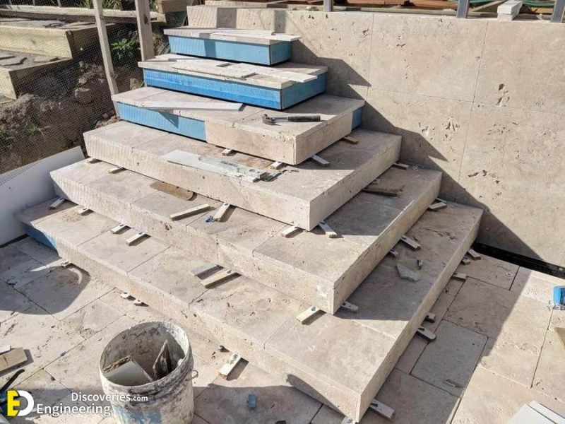 How To Build Floating Outdoor Steps | Engineering Discoveries