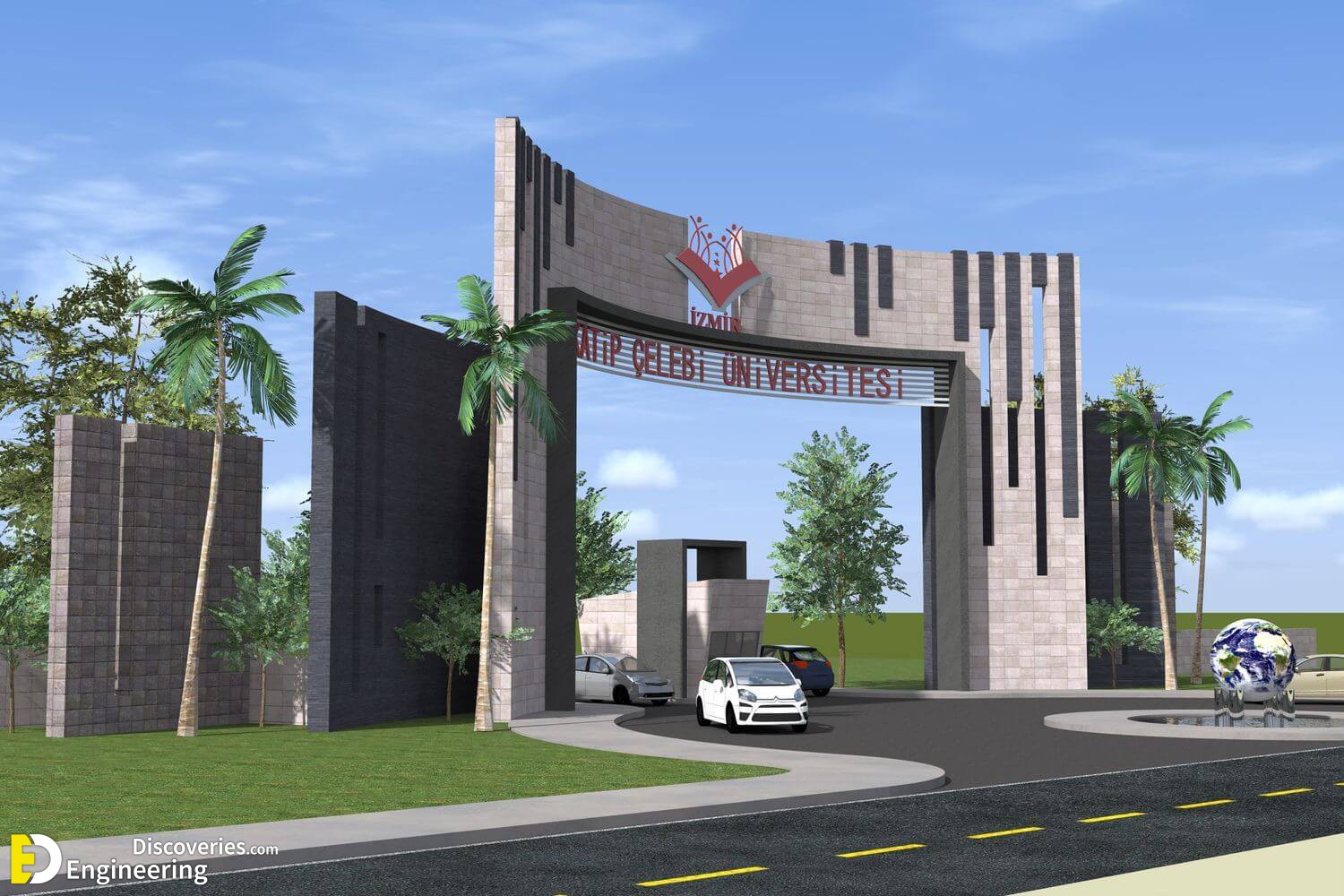 entrance gate designs for educational institutions