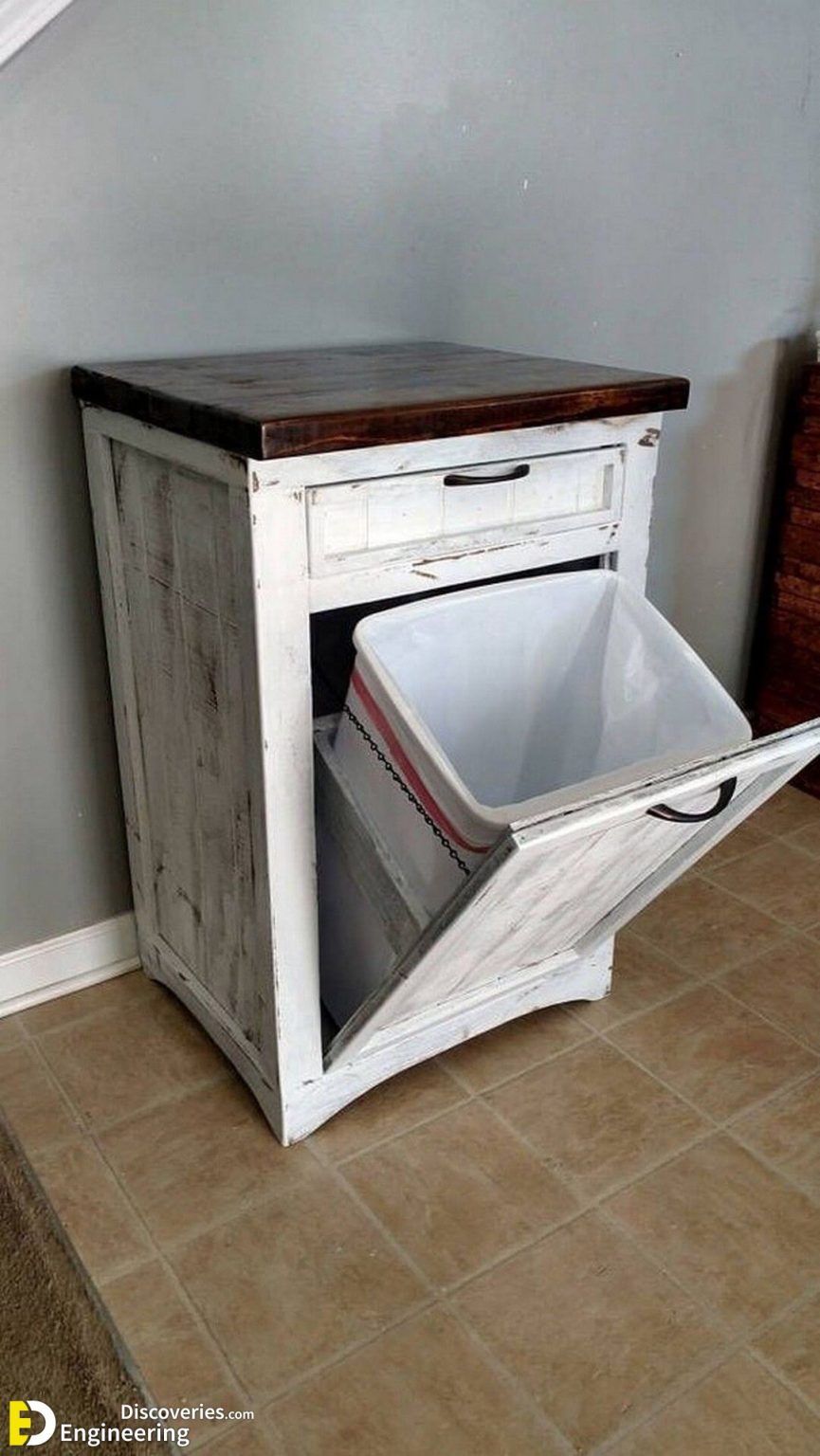 Modern Kitchen Trash Can Ideas That You Need To Check Out Engineering   44d4041f6b589d9aeb601045e17878e9 865x1536 