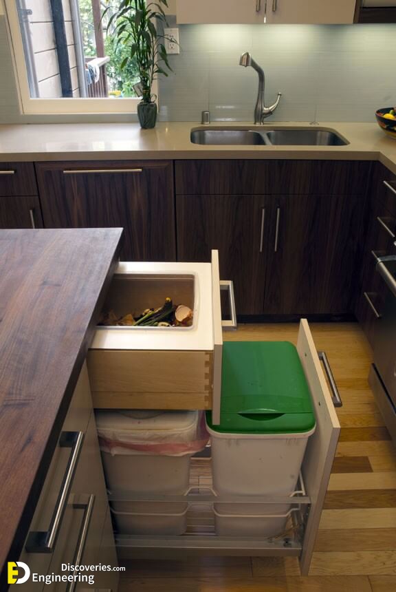 Modern Kitchen Trash Can Ideas That You Need To Check Out - Engineering  Discoveries