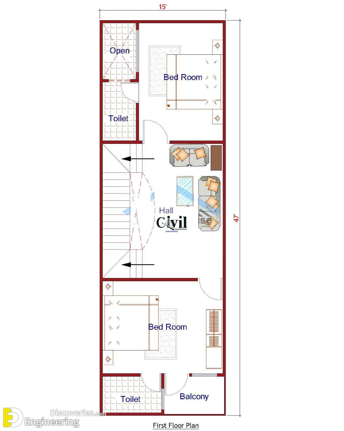 house-design-plan-15x50-ft-with-3-beds-engineering-discoveries