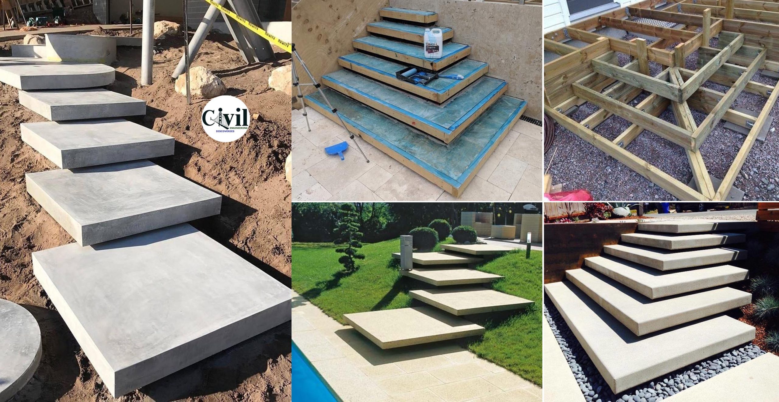 How To Make Floating Concrete Steps Infoupdate