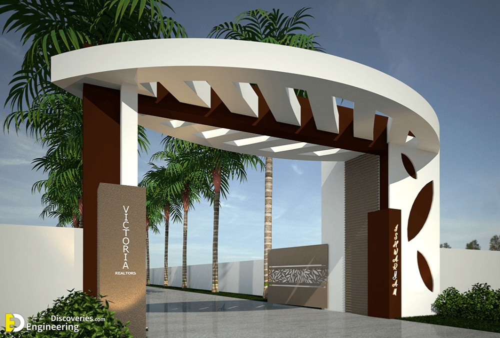 Beautiful City Gate Entrance Design Ideas - Engineering Discoveries