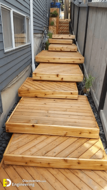 How to Build Outdoor Wood Steps