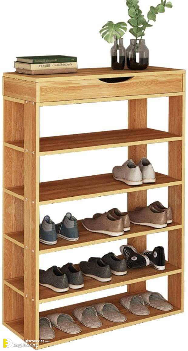 35 Smart Shoe Rack Ideas To Stop The Clutter - Engineering Discoveries