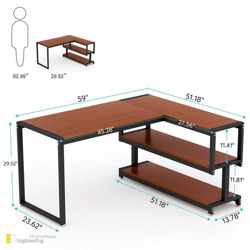 45 Standard Dimensions Of Furniture - Engineering Discoveries