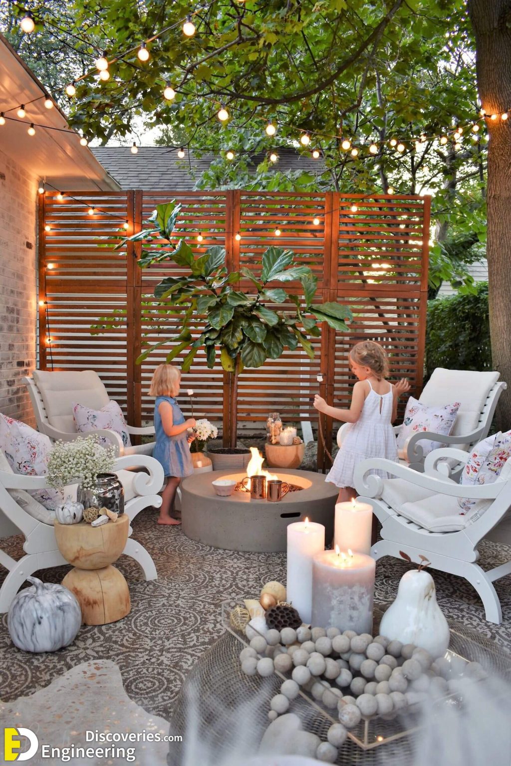 12 Amazing Wall Decorating Ideas For Patio - Engineering Discoveries