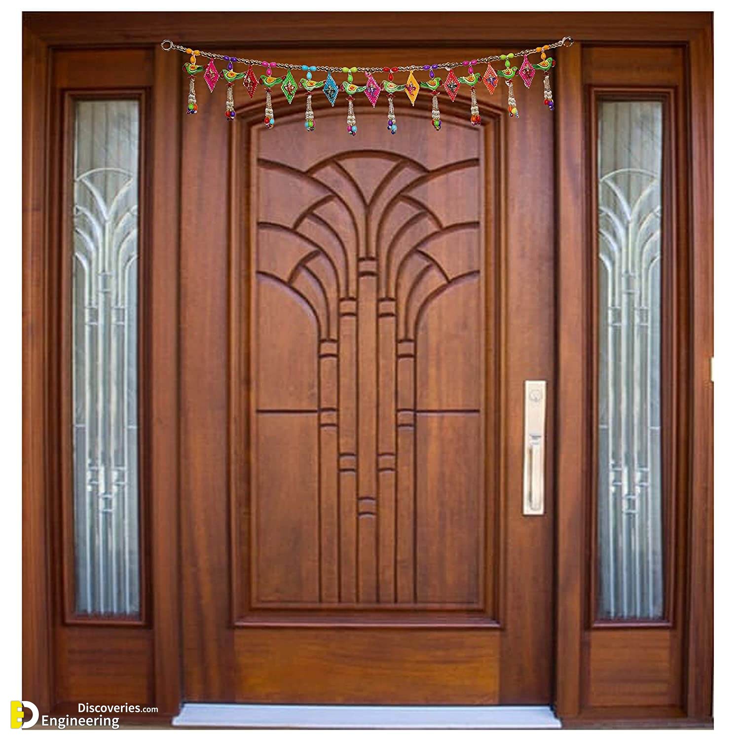 Top 35 Modern And Beautiful Wooden Main Door Design Ideas - Engineering  Discoveries