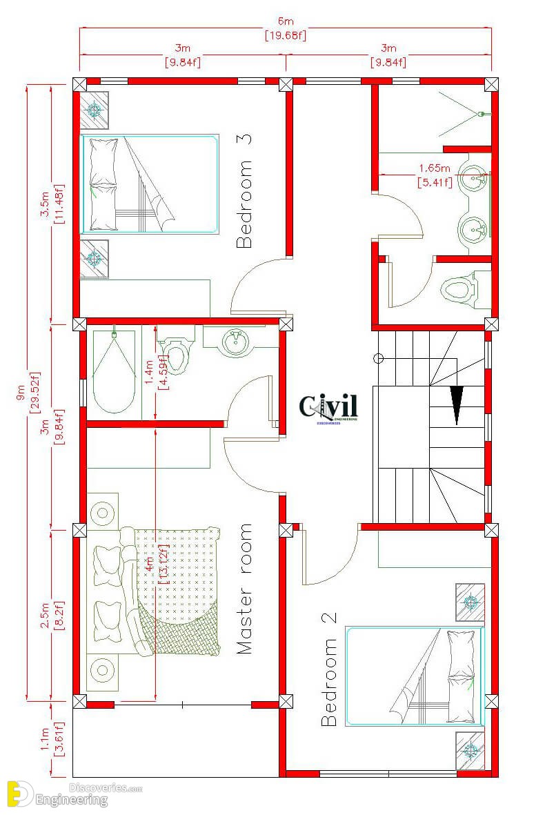 Cool-House-Plans-6x9-Meter-20x30-Feet-3-Beds-Layout-677-Plan.jpg