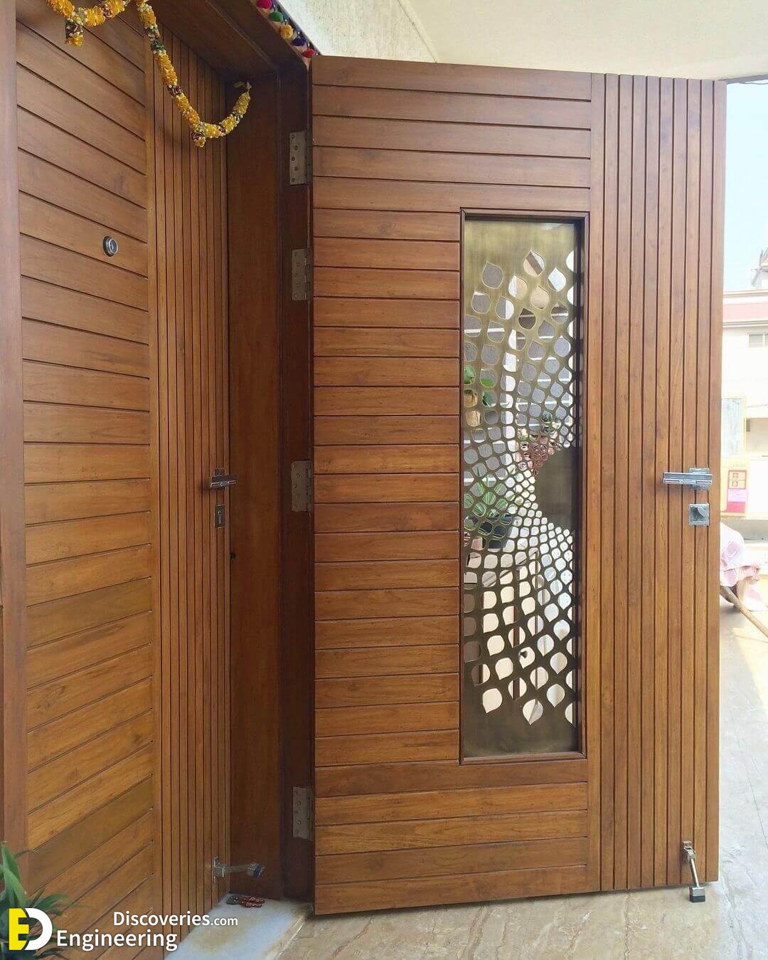 Top 35 Modern And Beautiful Wooden Main Door Design Ideas Engineering