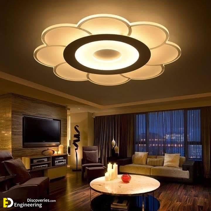 30 Beautiful Ceiling Light Design Ideas - Engineering Discoveries
