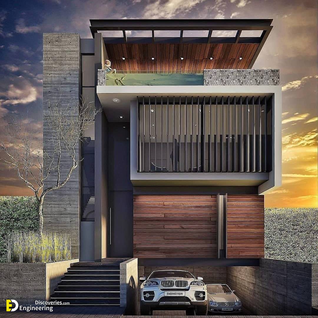 40 Brilliant Exterior House Design Ideas - Engineering Discoveries