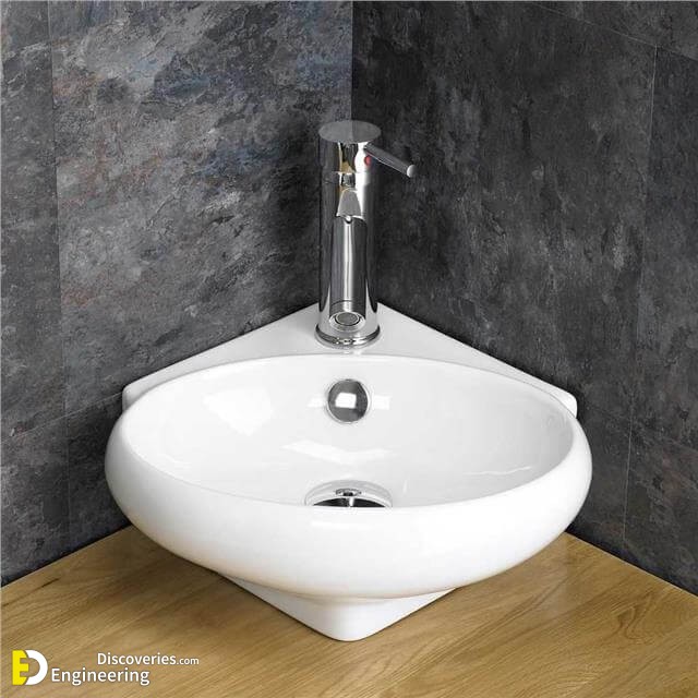 35 Amazing Corner Wash Basin Design Ideas For Small Area - Engineering ...