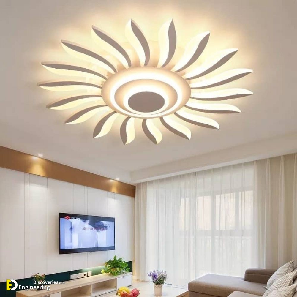 30 Beautiful Ceiling Light Design Ideas - Engineering Discoveries